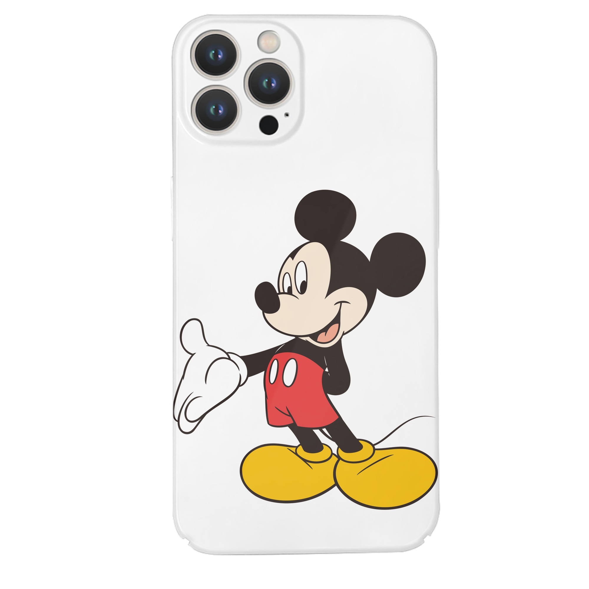 （画像用） ミッキーマウス Mickey Mouse 【iPhone 14シリーズ対応】ハードケース